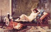 A New Attraction in t he Harem Frederick Goodall